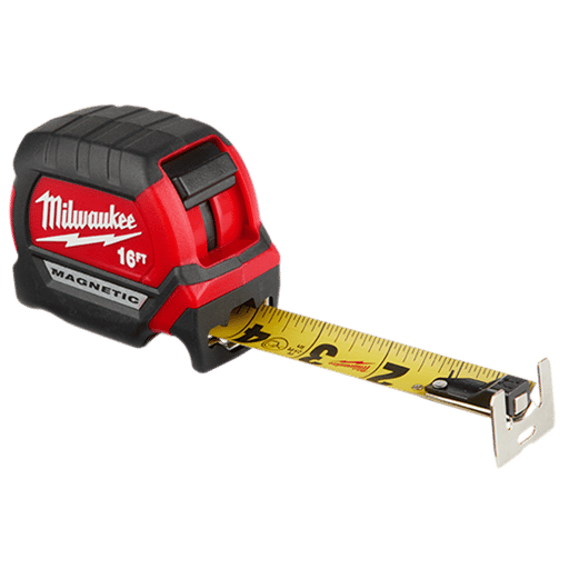 Compact Wide Blade Magnetic Tape Measure