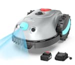 V100 Robotic Lawn Mower, HD Visual Navigation, Smart Obstacle Avoidance & Precision Collision Sensors, Adjustable Cutting Height, Quiet Operation, Ideal for Small Lawns up to 1,600 sq ft