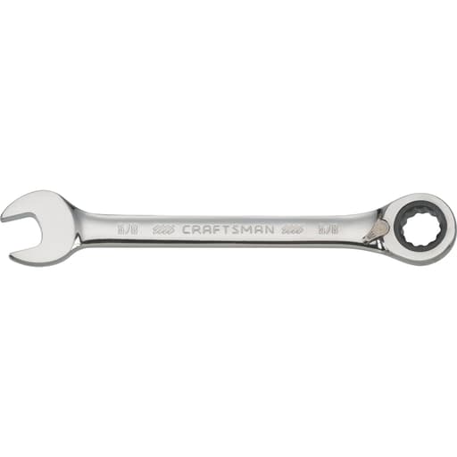 5/8-in 72 Tooth 12 Point SAE Reversible Ratcheting Wrench