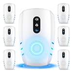 2025 Upgraded Ultrasonic Pest Repellent Indoor Insect Repeller, Pest Control, Repellent Roach, Mouse, Bugs, Mosquito, Mice, Spider, Ant, Rodent Repellent Ultrasonic Plug in, 3 Mode Switching, 6 Packs
