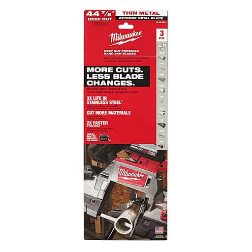 Extreme Thin Metal Band Saw Blades 3PK - Deep Cut