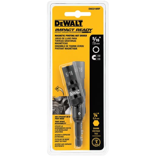 Impact Ready Pivoting Nut Driver