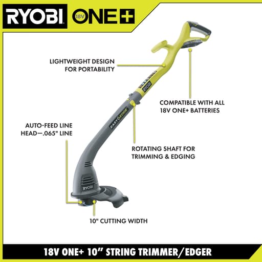 18V ONE+ String Trimmer/Edger