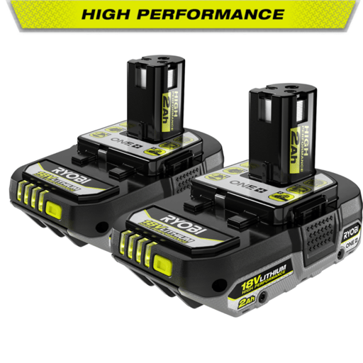 18V One+ 2Ah Lithium High Performance Battery (2-Pack)
