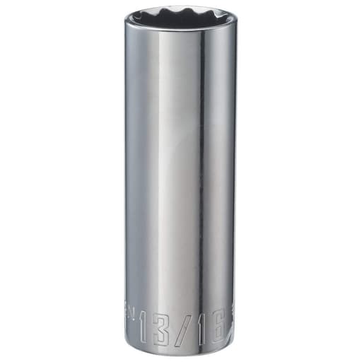 1/2-in Drive 13/16-in 12 Point SAE Deep Socket