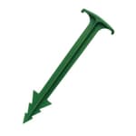 100 ct. Contractor Grade 4-Inch Biodegradable Stakes - Eco-Friendly Sod Staples for Weed Fabric, Landscape Staples & Landscape Fabric, Netting, Gardening and Blanket