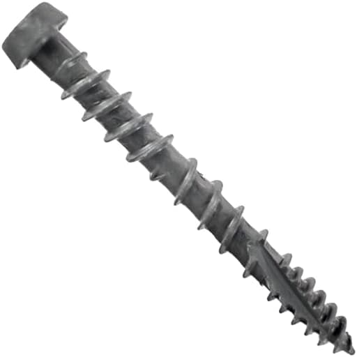 #10 x 1-3/4" Graystone Composite Decking Exterior Coated Wood Screw Torx/Star Drive Head - AQC Lumber Compatible