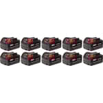 M18™ REDLITHIUM™ XC4.0 Extended Capacity Battery Ten Pack