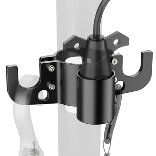 Aluminum Trailer Towing Chain Organizer with 7-Way Plug Holder- Heavy-Duty RV Tongue Jack Accessories