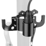 Aluminum Trailer Towing Chain Organizer with 7-Way Plug Holder- Heavy-Duty RV Tongue Jack Accessories