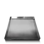 26GA Galvanized Drain Pan W/O Hole-Rust-Free Made for Electric Water Heater & Air Conditioning Units Protects Floor from Water Damage, Easy to Install- 22"x22"x2"