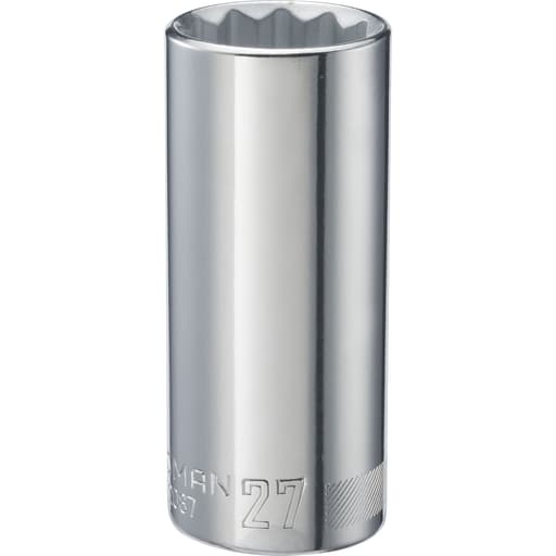 1/2-in Drive 12 Point 27mm Deep Socket