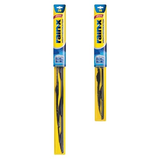 820147 WeatherBeater, 26" and 16" Windshield Wiper Blades - All-Season OEM Quality, Conventional, Vehicle Specific Fit, Pack of 2