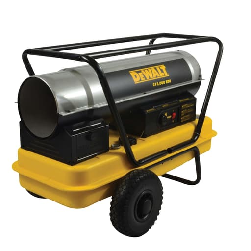 Heavy Duty 215,000 BTU Forced Air Kerosene Outdoor Space Heater