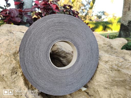 Aluminum oxide paper roll