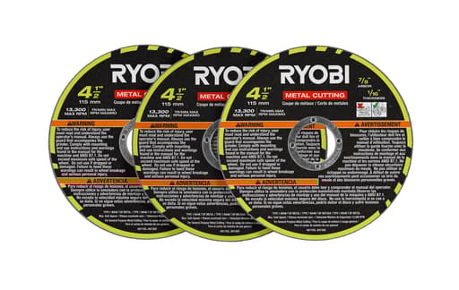 3 PC. 4-1/2" Metal Cutting Wheel Set