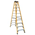 10 ft Fiberglass Twin Front Step Ladder