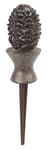 615 Decorative Pine Cone Garden Hose Guide - Bronze