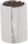 1/2-in Drive 13/16-in 12 Point SAE Shallow Socket