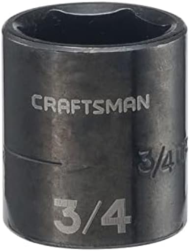 3/8-in Drive 3/4-in SAE Impact Shallow Socket