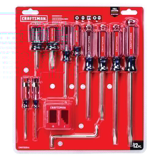 Acetate Screwdriver Set (12 pc)