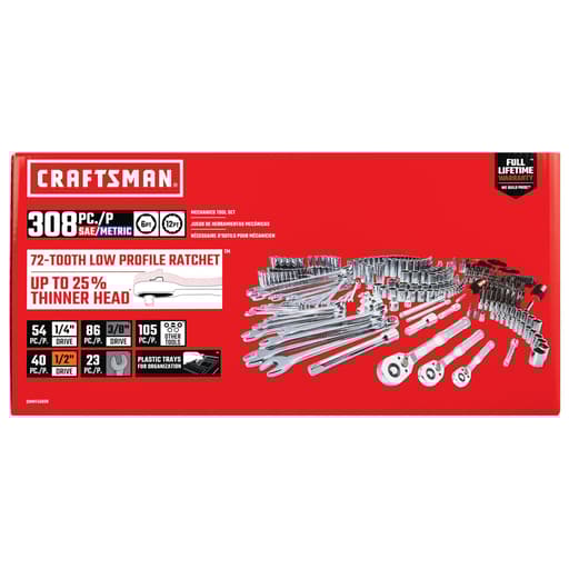 308Pc Mechanics Tool Set