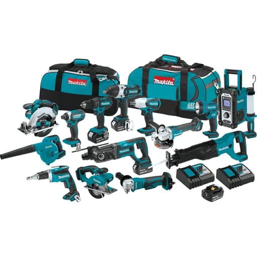 18V LXT Lithium-Ion Cordless 15-Pc. Combo Kit