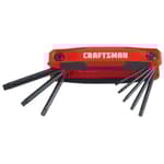 8-Key Folding Star Hex Key Set