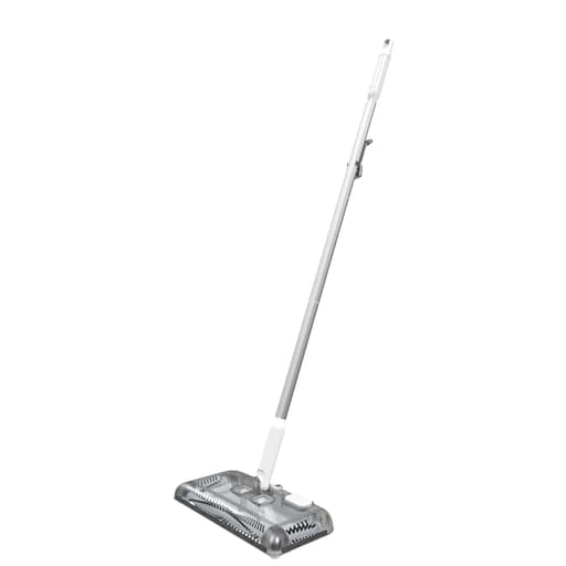 50 Minute Powered Floor Sweeper, Self Standing, Charger Included