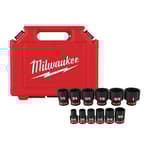 SHOCKWAVE Impact Duty 3/8" Drive SAE Standard 6 Point Socket Set