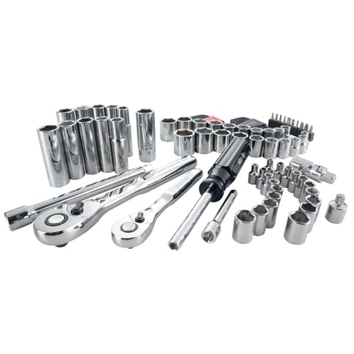 83 pc 1/4-in & 3/8-in Drive Mechanics Tool Set