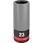 Impact Duty 1/2 Drive 23MM Metric Lug Nut Wheel Socket