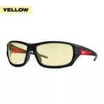 Safety Glasses - Yellow Anti-Scratch Lenses