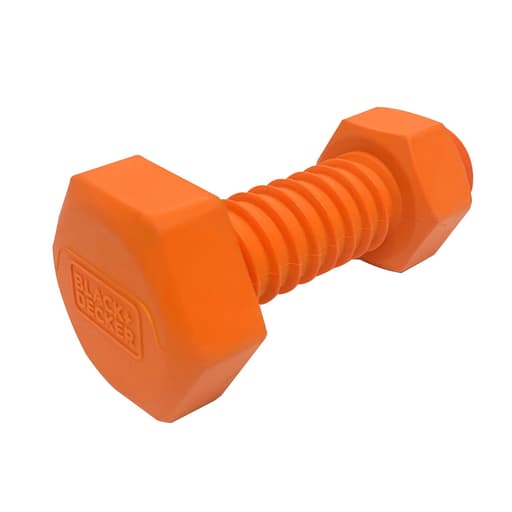 Bolt Bone Squeaker Hard Rubber Chew Toy for Dogs