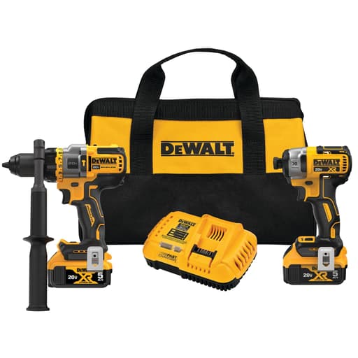 20V MAX* Hammer Drill and 20V MAX* Impact Driver with FLEXVOLT ADVANTAGE™ Combo Kit