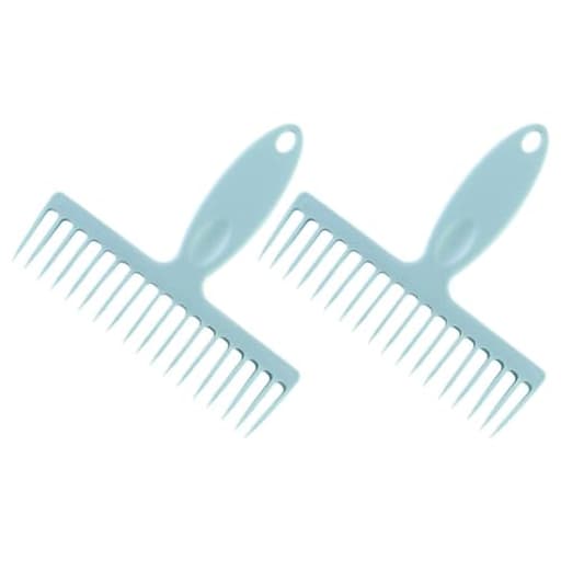 2Pcs Broom Hair Removal Comb Broom Hair Removal Cleaning Tool Collectors for Clean The and Dust On The Bathroom Sewer