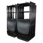 Double Chair Storage Rack – 2 Pack Heavy Duty Folding Chair Rack for Garage Organization, Holds 200 lbs, Chair Hangers for Folding, Patio, Beach & Camping Chairs