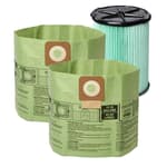 OSHA Compatible Kit with HEPA-Media Filter and Cyclonic Pre-Separator Dust Bags