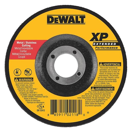 9" x 1/4" x 5/8"-11 XP Metal Grinding Wheel (Type 27)
