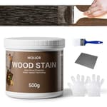 Wood Stain, 16 Oz Water Based Wood Stain and Sealer in One - No Priming, No Top Coat Required, Fast Drying|Low Odor|Non-Toxic, Perfect for Indoor and Outdoor Furniture