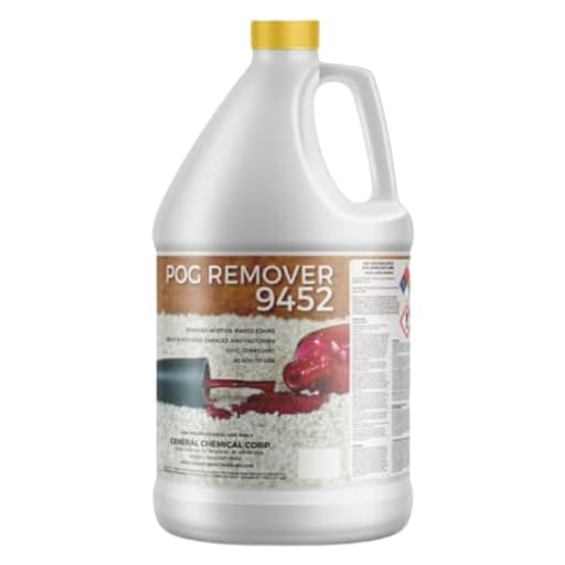 POG Remover 9452 - Heavy Duty Carpet Stain Remover - The Ultimate Carpet Stain Solution for Residential, Industrial & Commercial Use - Paint, Oil & Grease Eliminator & Cleaner 1 Gallon