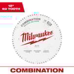 12" 60T Combination Circular Saw Blade