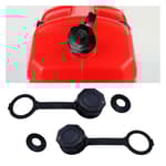 2 PCS Gas Can Caps, Rear Vent Screw Caps with Sealing O-Ring Gasket, Leakproof Car Gas Can Vent Caps, Fuel Can Cap Replacement, Car Accessories for Most Diesel Kerosene Fuel Jugs