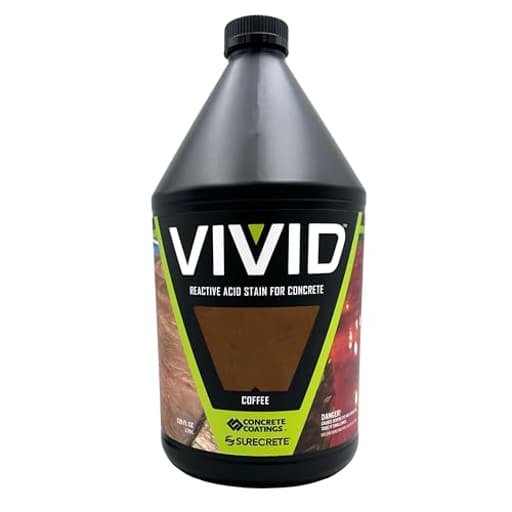 Vivid Acid Stain for Concrete | Coffee | 1-Gallon