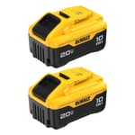 20V MAX 10Ah Battery (2 PK)