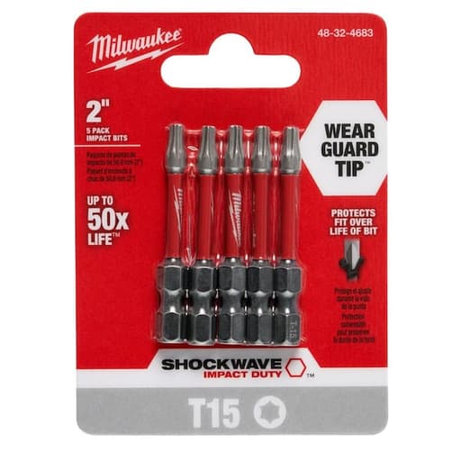 SHOCKWAVE Impact Torx Bits