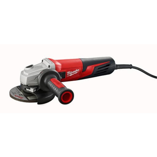 5" Small Angle Grinder with Shroud Slide, Lock-On