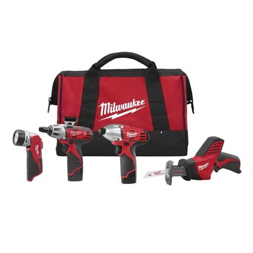 Cordless Lithium-Ion 4 Tool Combo Kit