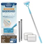 – Baseboard & Molding Cleaning Tool! Includes 1 Baseboard Buddy and 3 Reusable Cleaning Pads, As Seen on TV