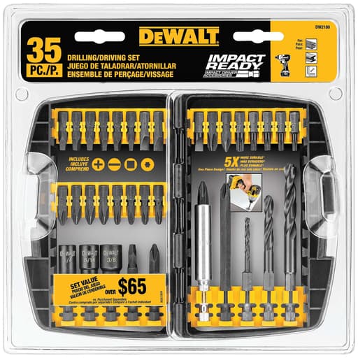 35-Piece Impact Ready Drilling/Fastening Set
